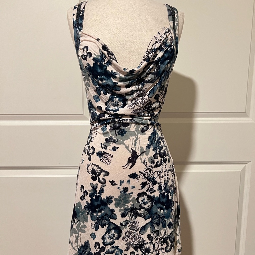 Guess Printed Cowl Dress